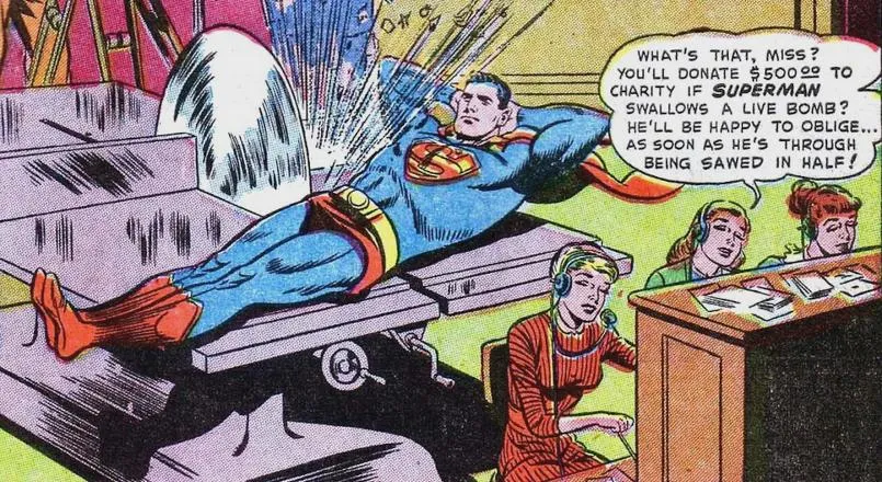Superman's kinks are intense. posted by MaetelofLaMetal