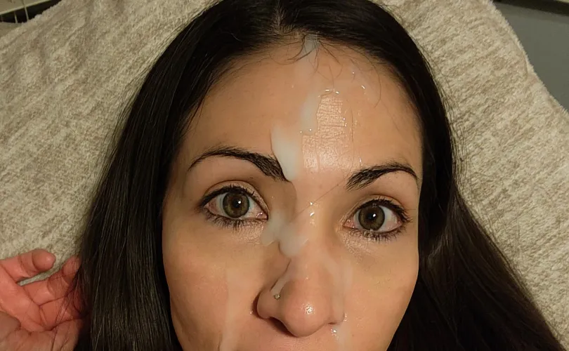 Surprise facial whole doing homework! by WhippedCreamz