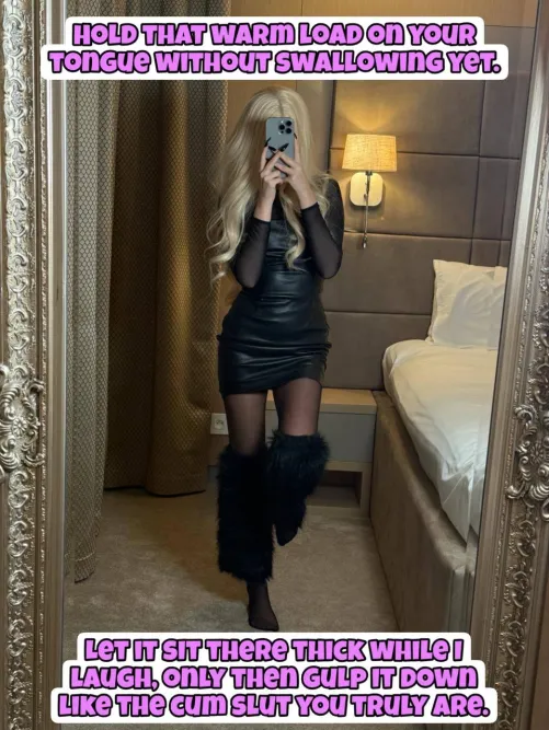 Swallow only after I’ve had my laugh! by CutLuxie