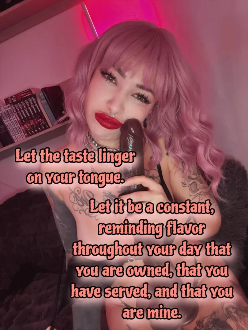 Swallowed.. but the taste lingers posted by cuteMerry