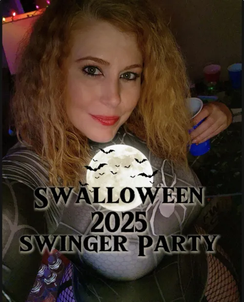 Swalloween Party 2025 video uploaded by KimSwallowsMD