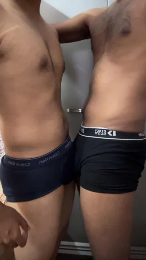 swapped undies and accidentally touched our bulges by Amazing_Engineer7104