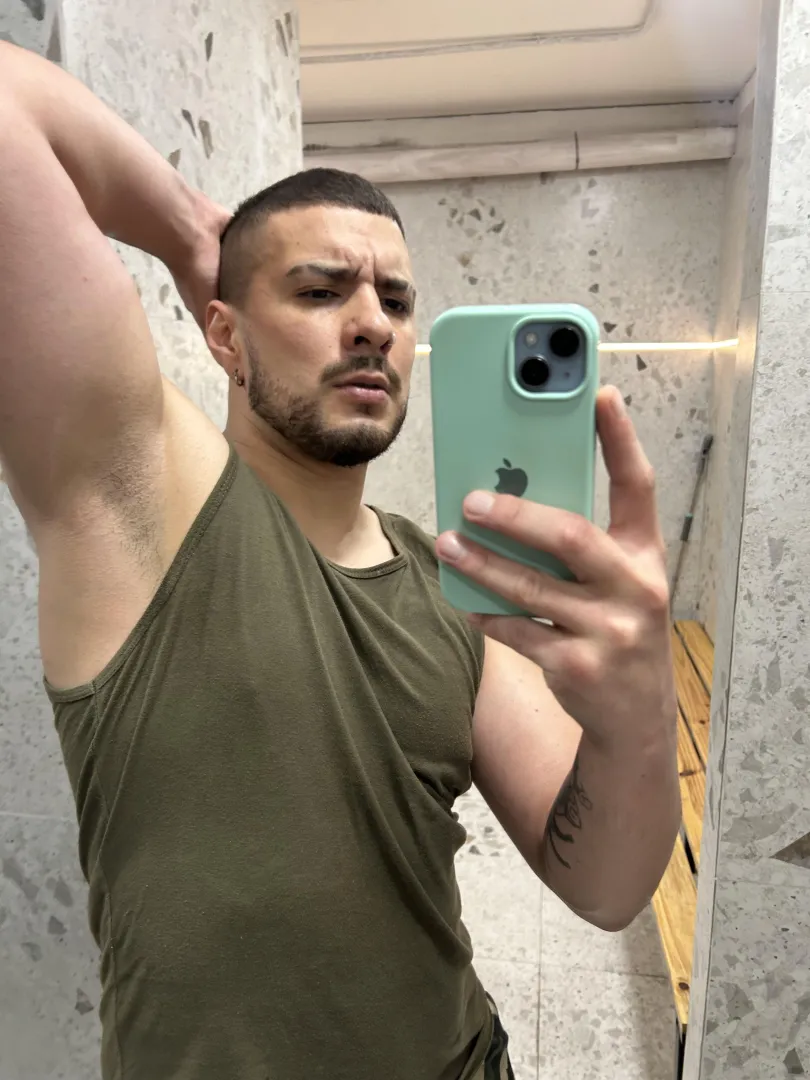 sweaty after training posted by latinpedropedro