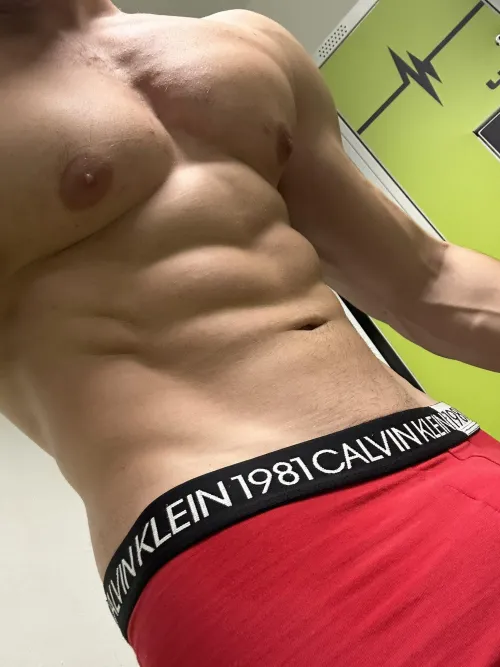 Sweaty after workout by Craig_Kane