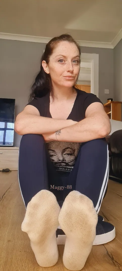 Sweaty and moist, the best kind of socks! posted by maggy-88