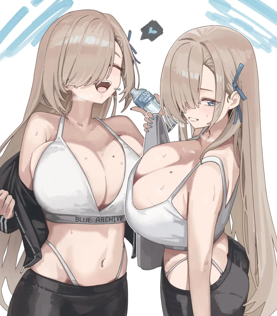 Sweaty Asuna posted by Silent_Steak_9540