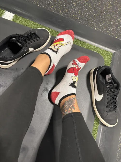 Sweaty Gym Socks by the_domme_next_door