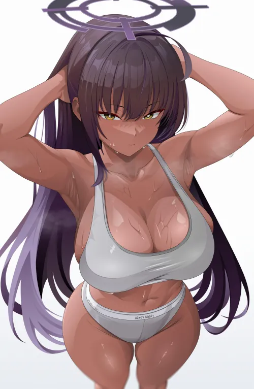 Sweaty Karin (Riayuta) [BlueArchive] by xKillua666