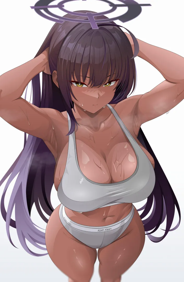 Sweaty Karin (Riayuta) [BlueArchive] posted by xKillua666