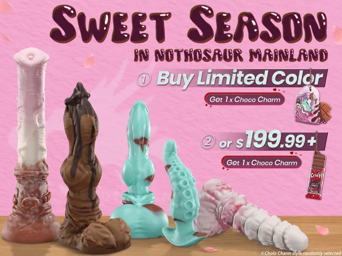 Sweet Season is here!  4 New Chocolate colors + Limited Gift inside! by NothosaurToysUS