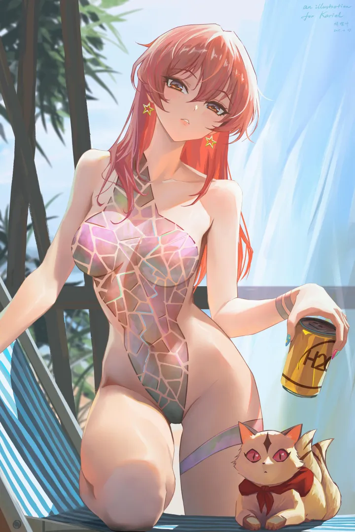 Swimsuit Mika Jougasaki posted by Silent_Steak_9540