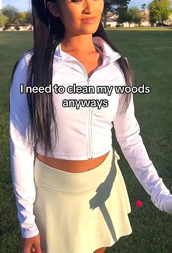 Swinging for all the right reasons. ️‍♀️ posted by sunshinegolfxo