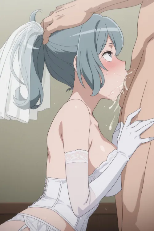 Syr celebrating her wedding by Own-Print