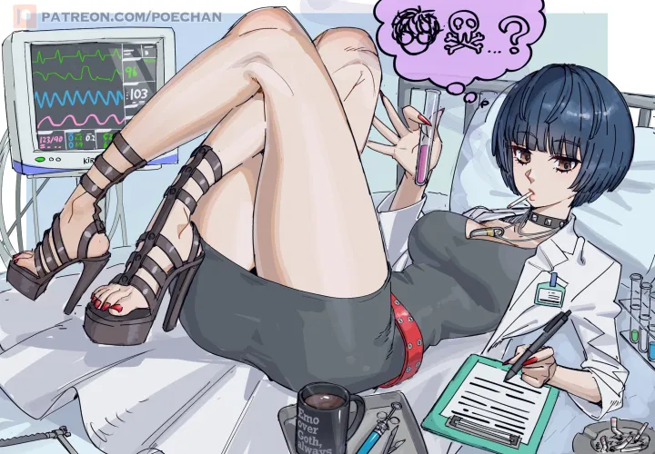 Tae Takemi [Persona] by cold_stew