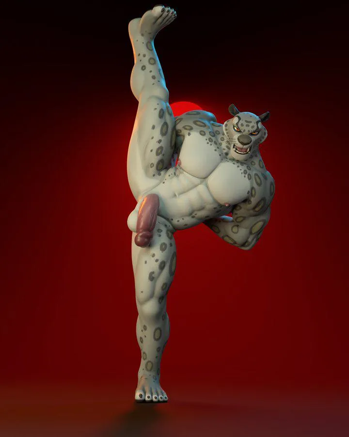 Tai lung is very flexible (artist: ZanjiDeaf7) posted by Normal_Equivalent_11