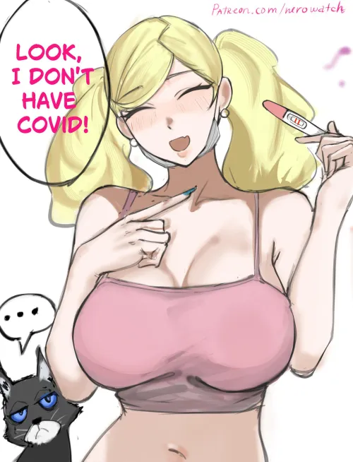 Takamaki Anne (Persona 5) [nero watch] by MrZerFox