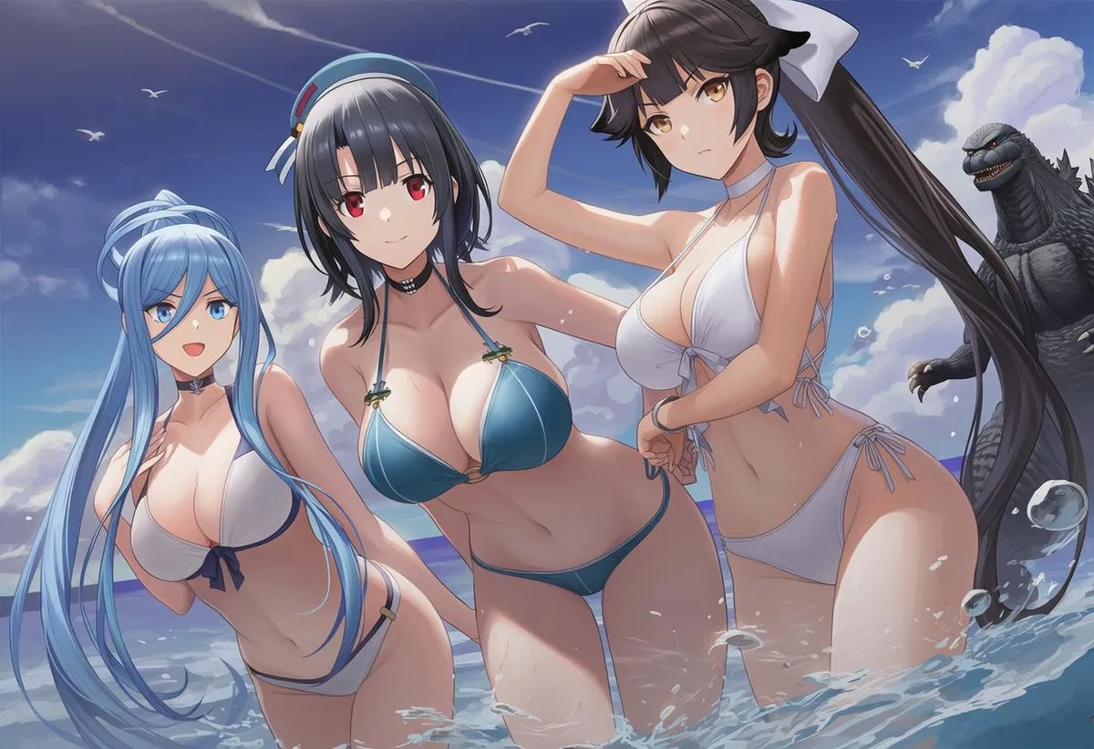 Takao from Azur Lane...Takao from Kantai Collection...and Takao from Arpeggio of Blue Steel......so I hope you like Takaos posted by gintas59