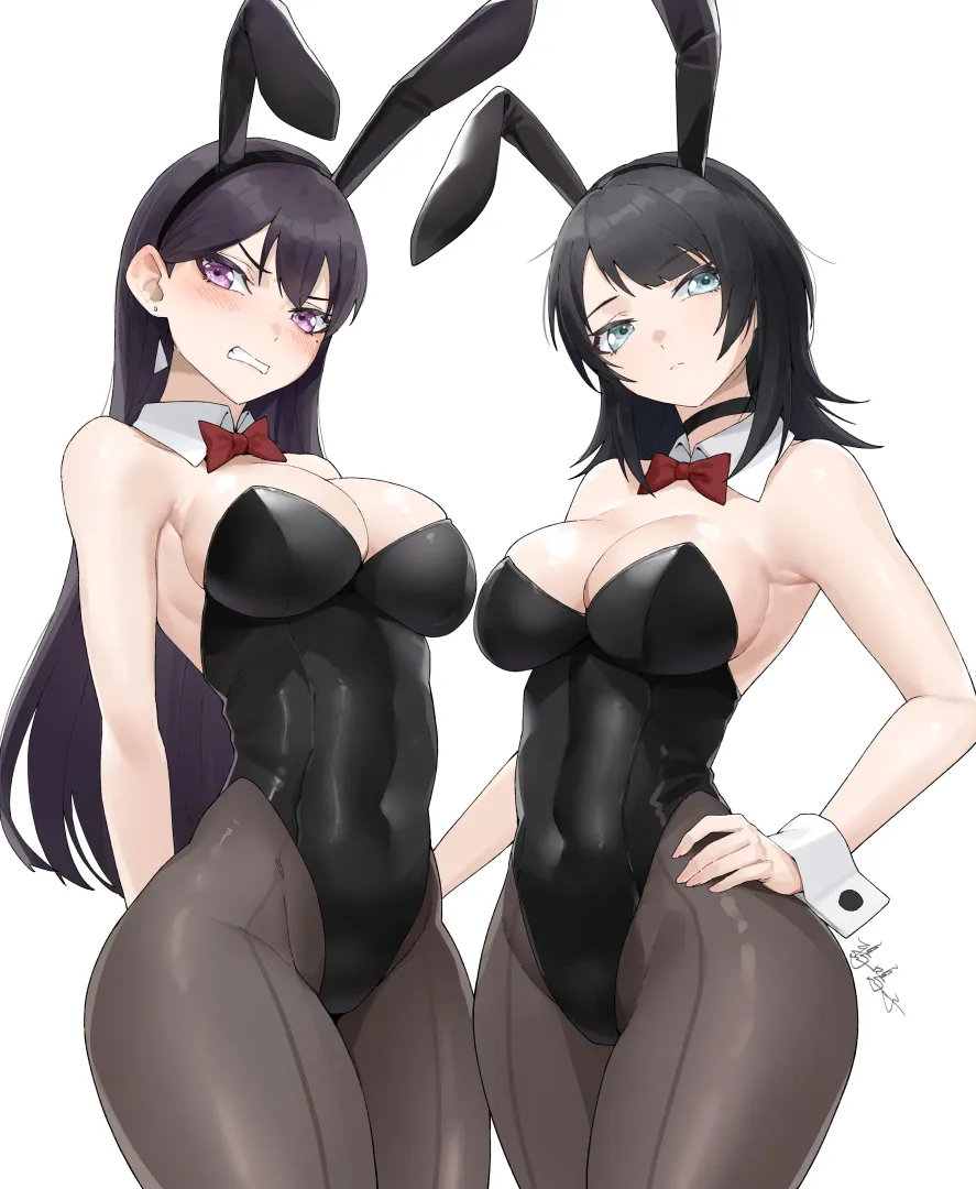 Taki and Umiri matching [BanG Dream!] (鴉鳴子) posted by MartyrOfDespair