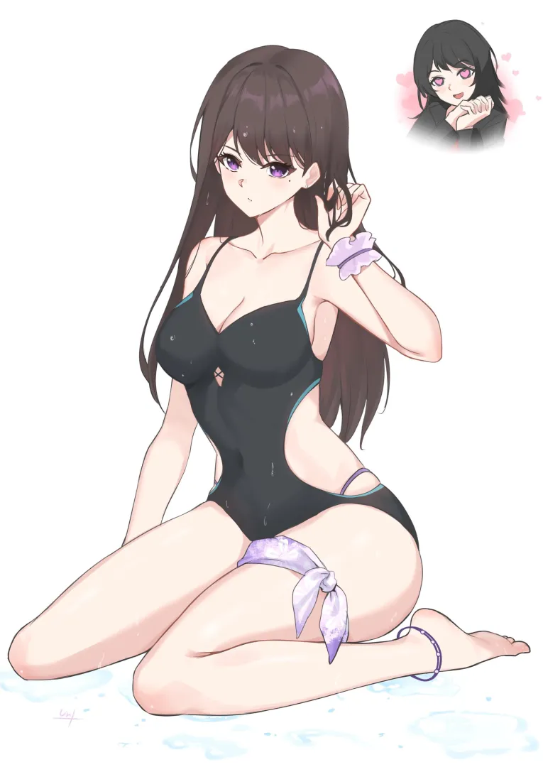Taki ready for the beach [BanG Dream!] (Unique) posted by MartyrOfDespair