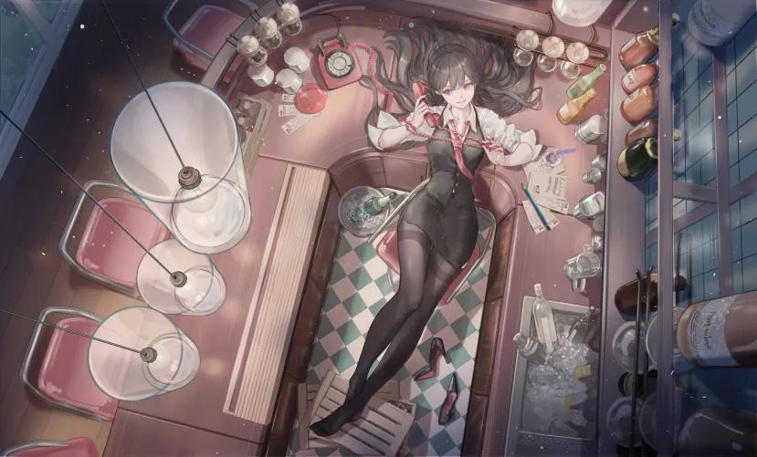 Taki Shiina [BanG Dream!] (wuzhuang caikuangche) by MartyrOfDespair