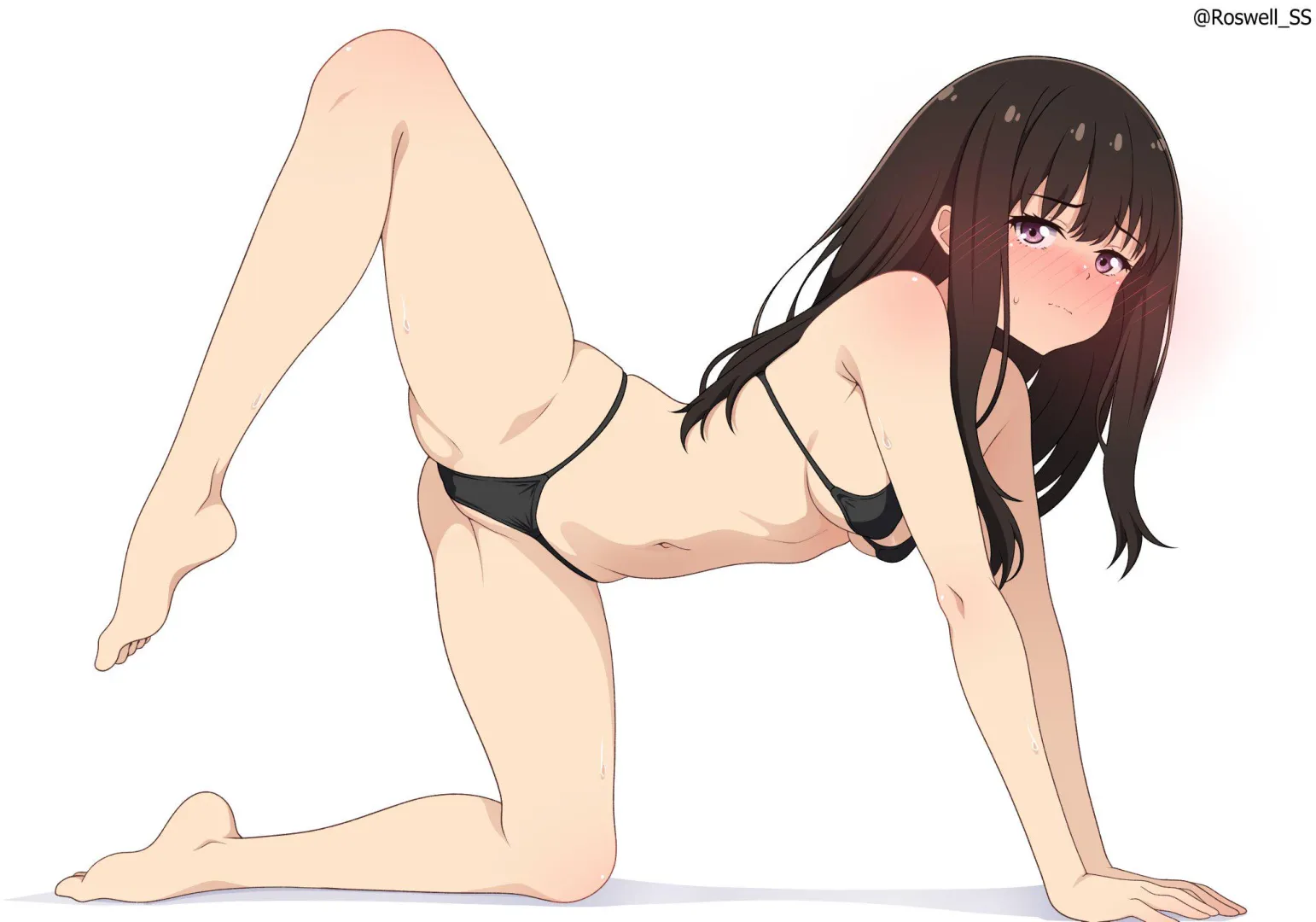 Takina's flexibility (@Roswell_SS) posted by Gold-Doctor-3969