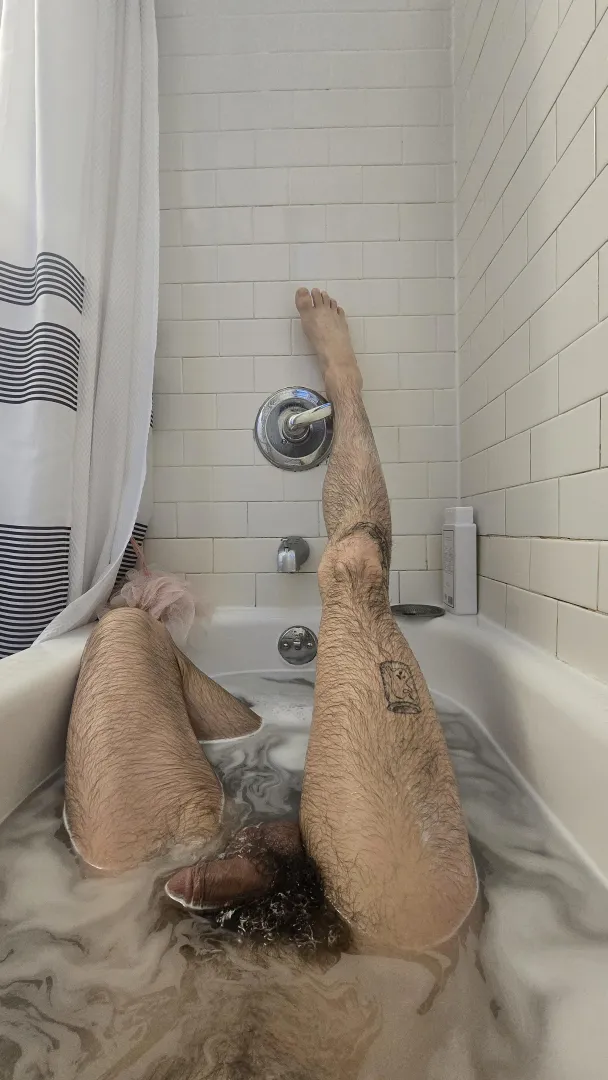 Taking a rare moment of self care! posted by another-naked-artist