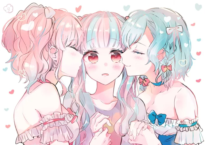 Taking her from both sides [BanG Dream!] by rovidee