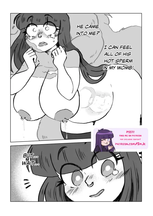 Taking Monster sperm by Icy-Perspective6444