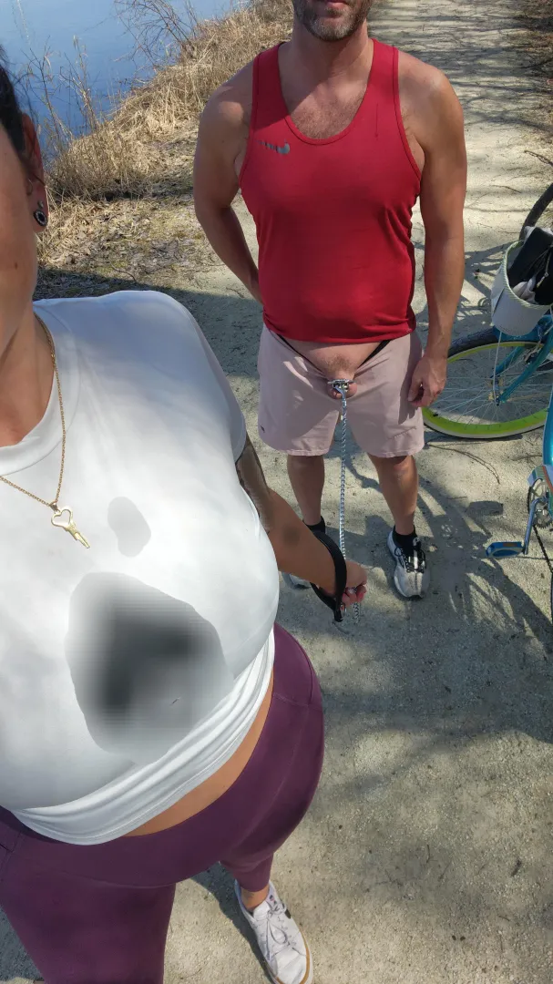 Taking my pet out for a stroll‍ posted by AmazonGoddess15