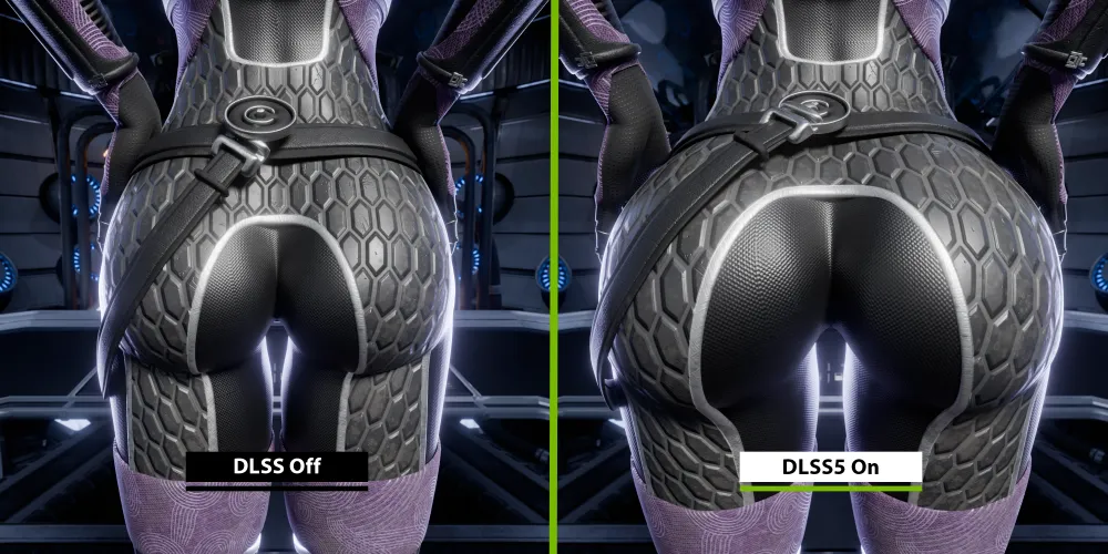Tali showing off the crazy new DLSS5 tech (@OffModelStudio) by OffModelStudio
