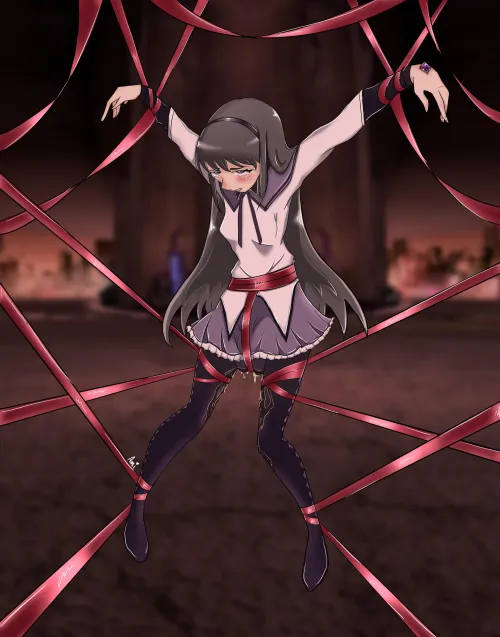 Tangled up and tinkling (art by bbyybratt) by bbyybratt