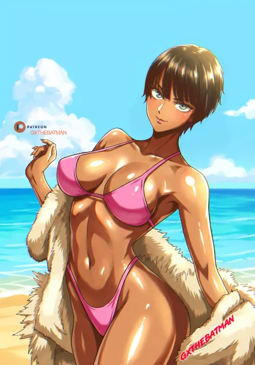 Tanned Fubuki - [One Punch Man] by GxTheBatmanYouTube