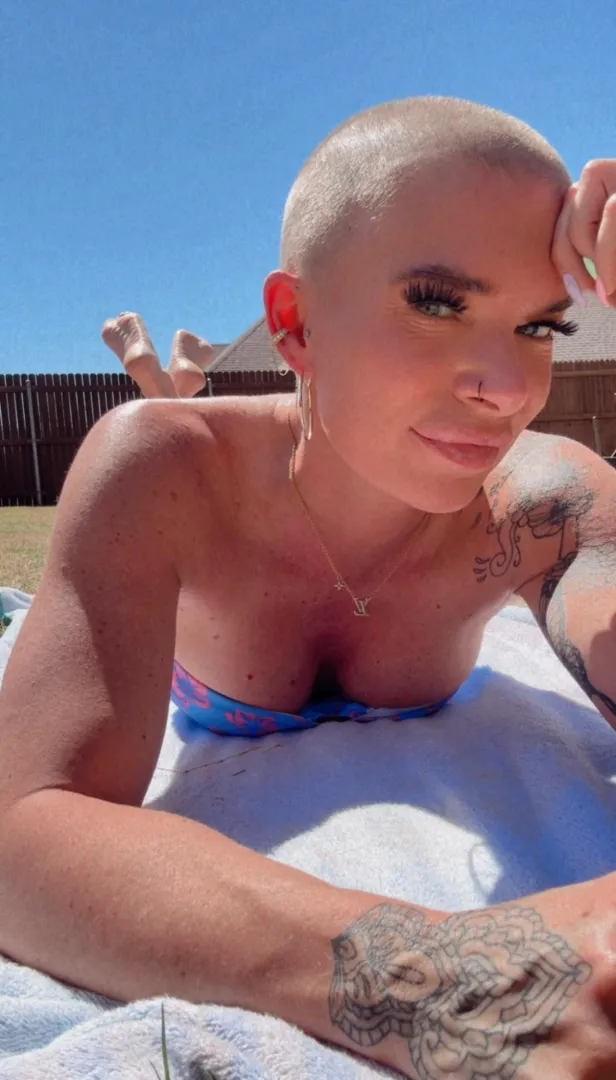Tanning this scalp today posted by Scary_Order_181