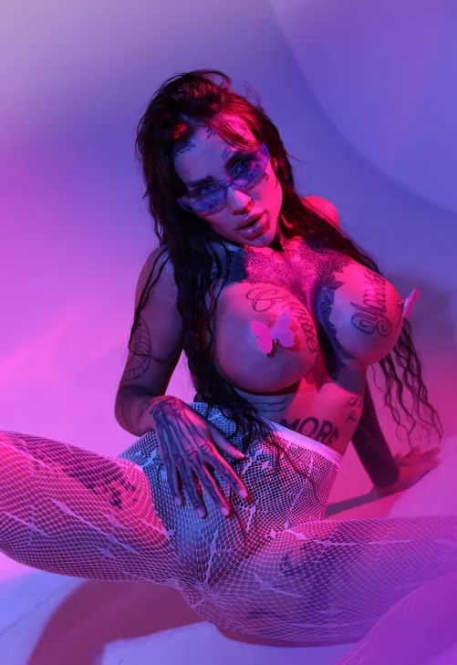 Tattooed pussy spread wide open just for you by ssweetwhisper