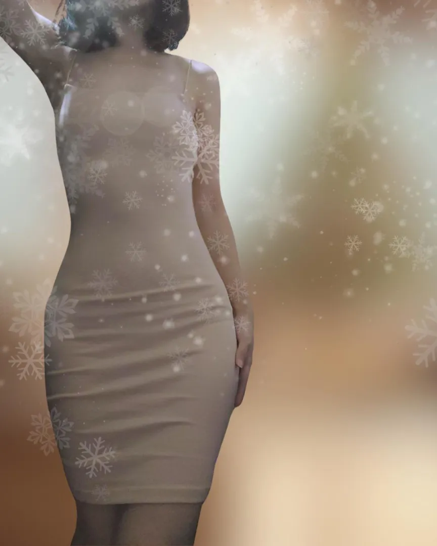 Tease! too cold, dress-up in my room ☃️ posted by Tall_CharMiyo_4631