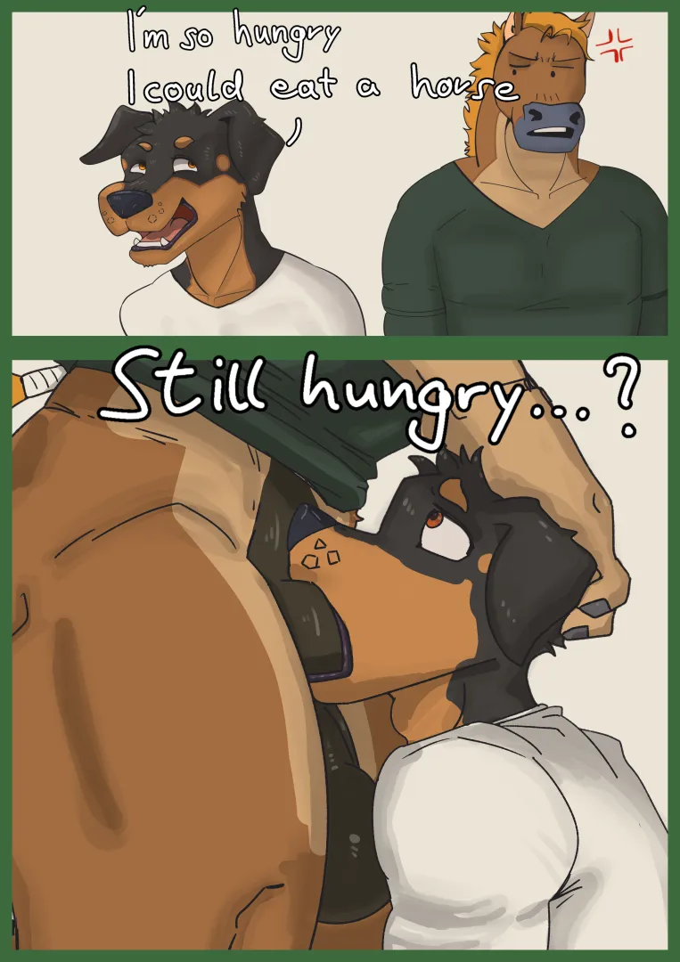 Teasing doggo (anders-glyc) [MM] posted by Olive-The-Otter