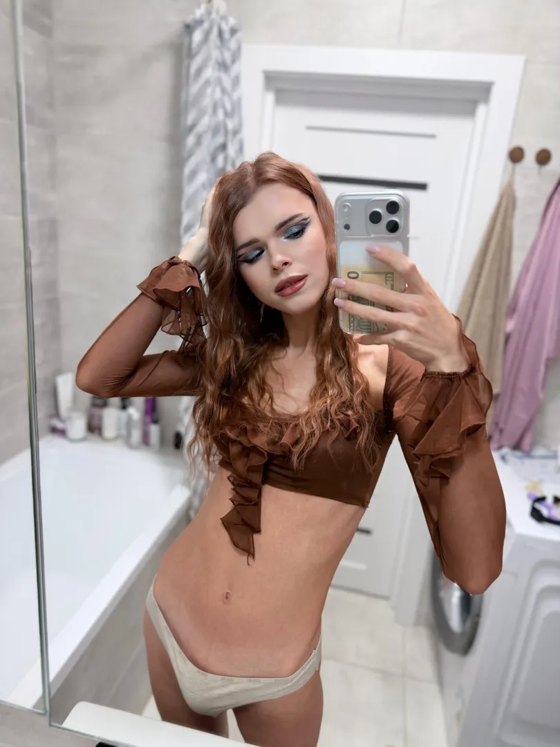 tell me how much you'd like to suck my girl-cock posted by ShellySh3lly