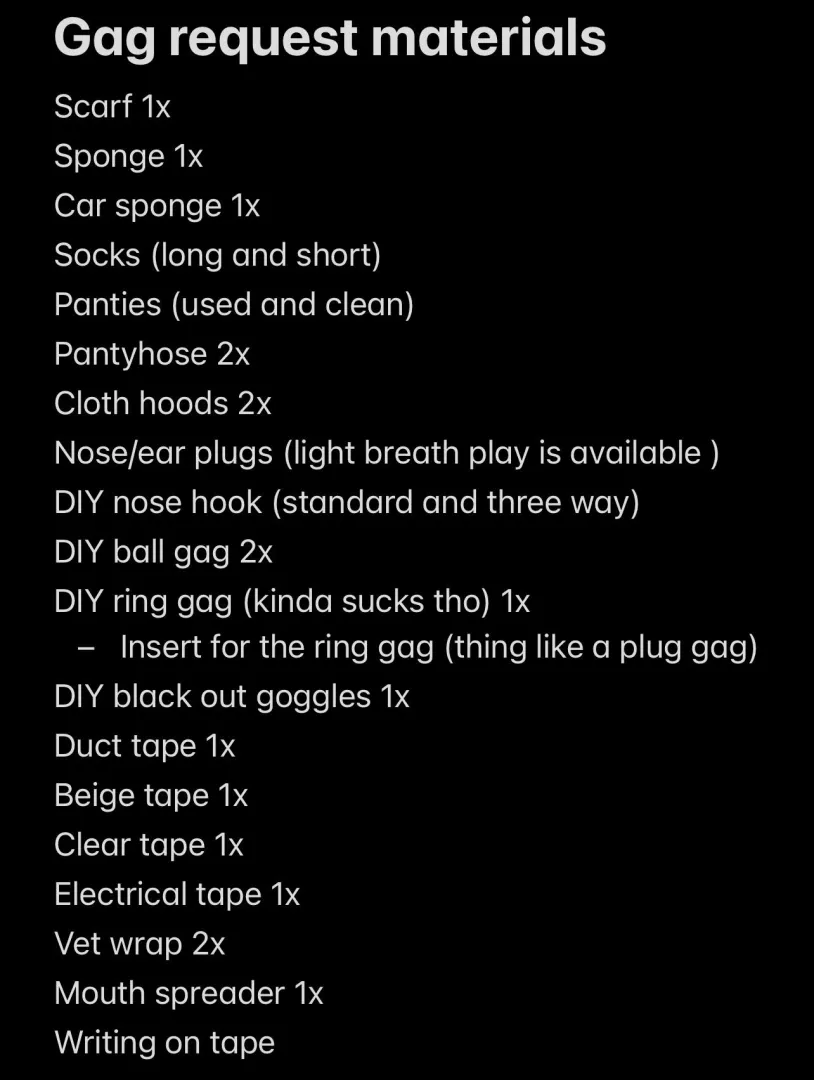 Tell Me How to Gag and Tie Myself (Selfbondage) posted by amosnj