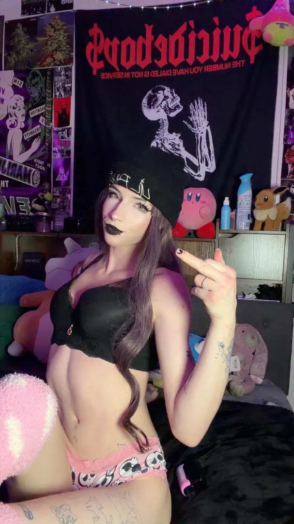 Tell your stupid wife to back up when a goddess approaches her, or her excuse for a “man” posted by Goddess-KaylaLavigne