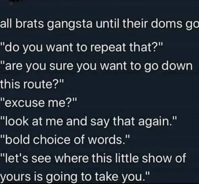 tempting fate posted by Brent_Fox