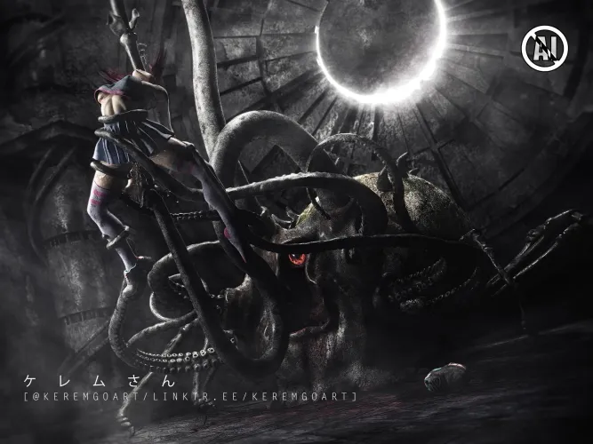 TenTac Attack - Artwork By Me (d3ogmerek) by d3ogmerek