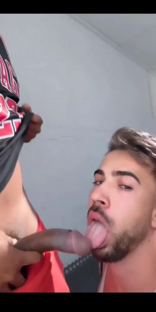 Tessa T showing his oral skills. by Mammoth-South3163