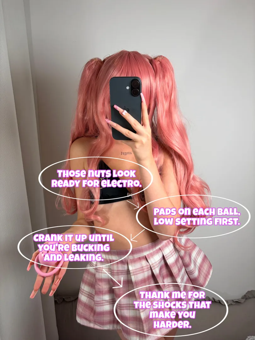 Thank me for electro torture[oc][imagefap: princessdollmie] posted by PinkDolxo