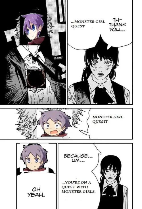 Thank you... (spoilers for Chainsawman Manga) by Alone-Childhood-4798