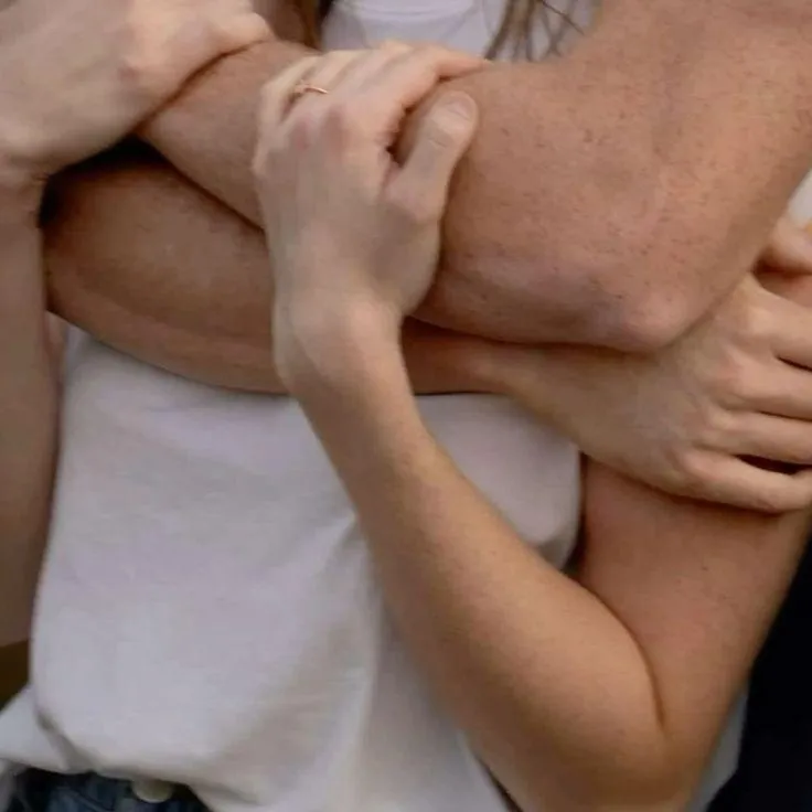 That wonderful hug from behind that only someone you love can deliver. posted by Stone_Throw