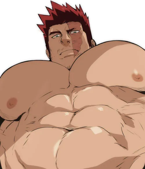 That's a great view of Endeavor's pecs. by Normal_Equivalent_11