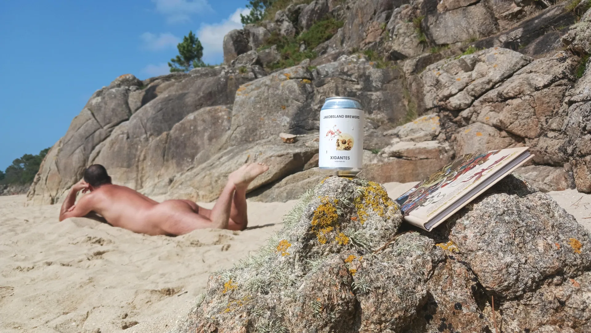 The 3 B... Book, Beer & Beach. Perfect plan. posted by nudebodytime