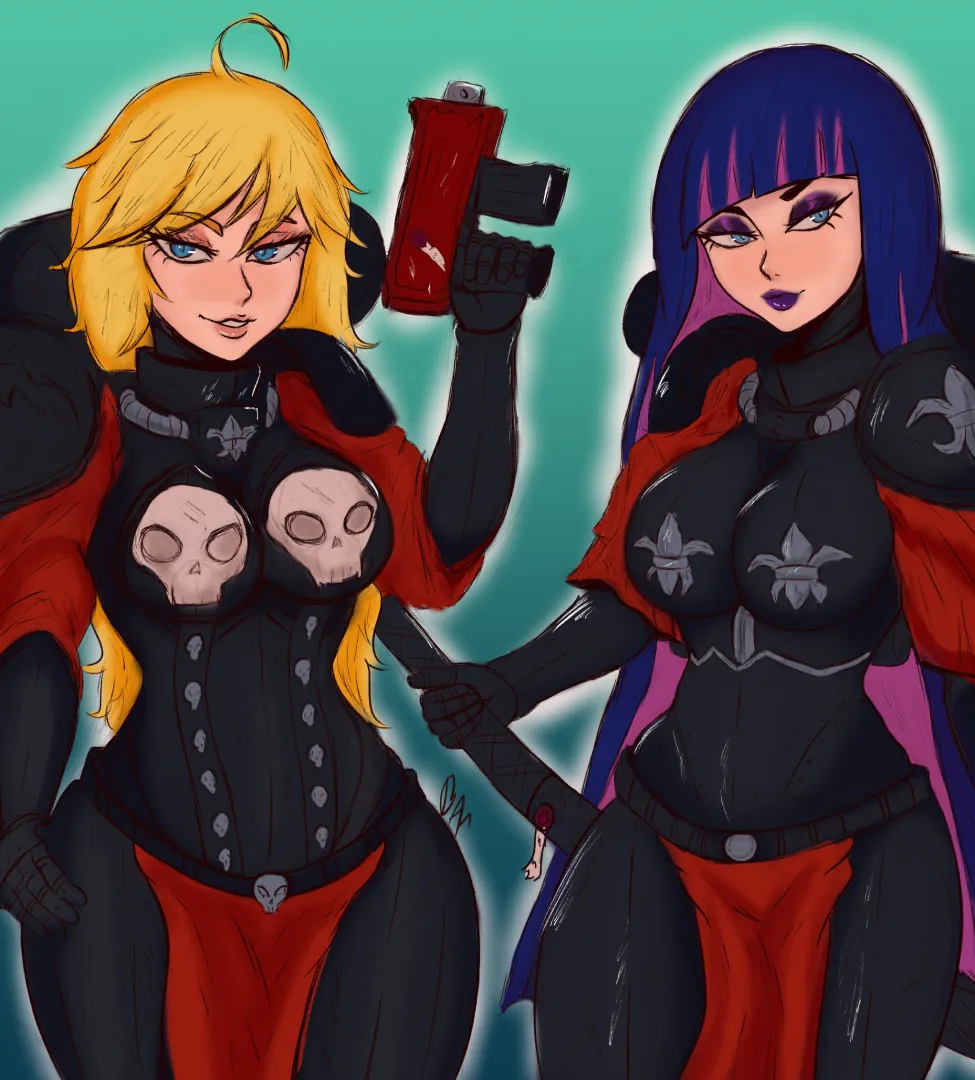The Anarchy Sisters are here!~ posted by DaLewdFemboy