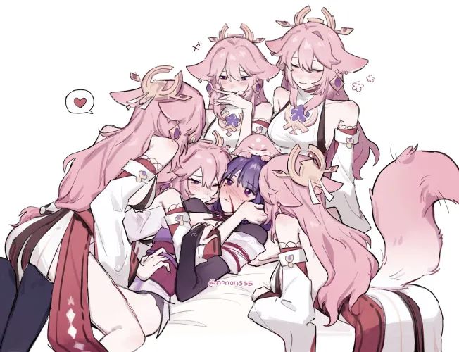 The anti shogun training failed miko plan B by nononss5 by eepy_squid