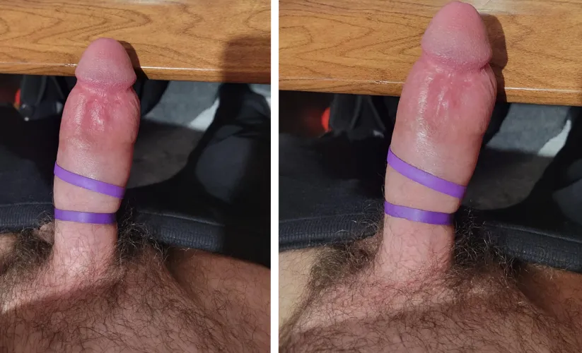 The bands really make it bigger and harder by Biggerthebetter42